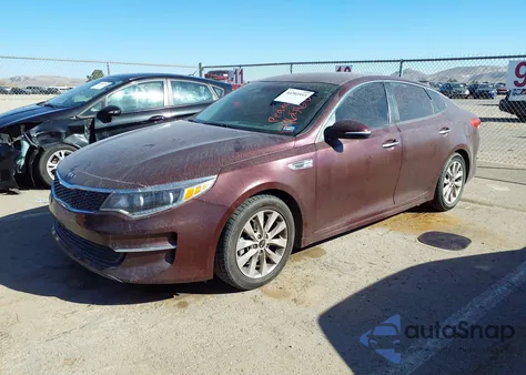 2016 Kia Optima Ex из США, поврежденный, VIN 5XXGU4L3XGG084482